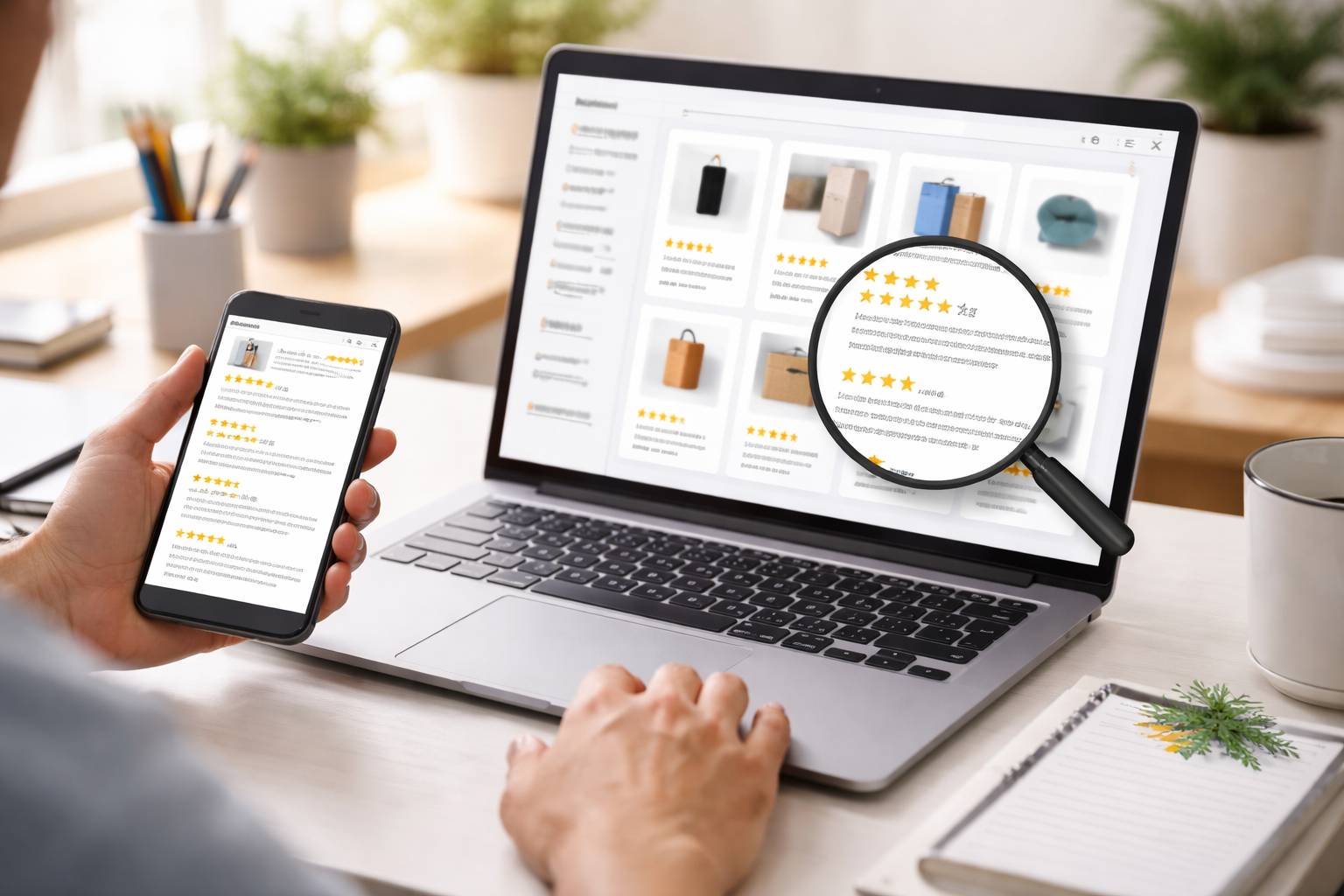 Cómo detectar reseñas falsas en Amazon y otros marketplaces: señales claras para evitar malas compras