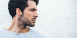 Estilos de barba con bigote separado