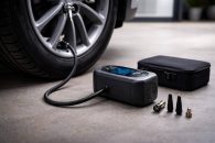 Inflador o compresor portátil para ruedas: características clave (PSI, caudal, batería y precisión)